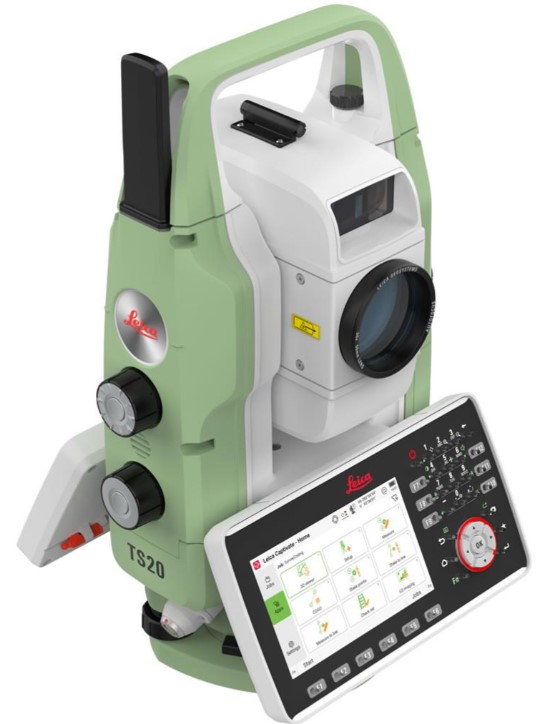 Máy toàn đạc điện tử Leica TS20 6 Máy toàn đạc điện tử Leica TS20 tự động