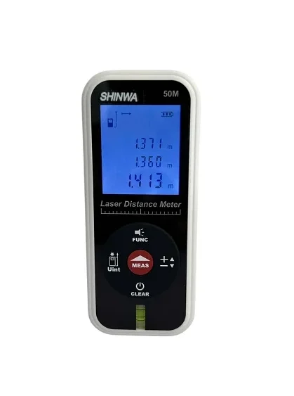 MÁY ĐO KHOẢNG CÁCH LASER SHINWA 50M TIA XANH