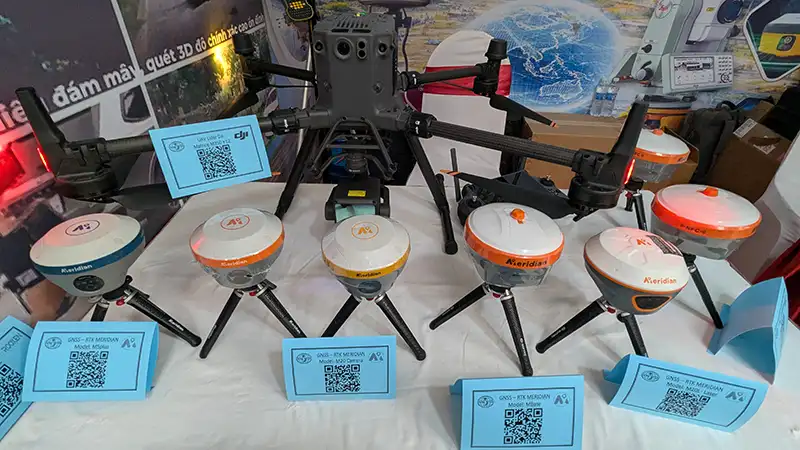 may gps rtk meridian may bay flycam matrice 350 uav