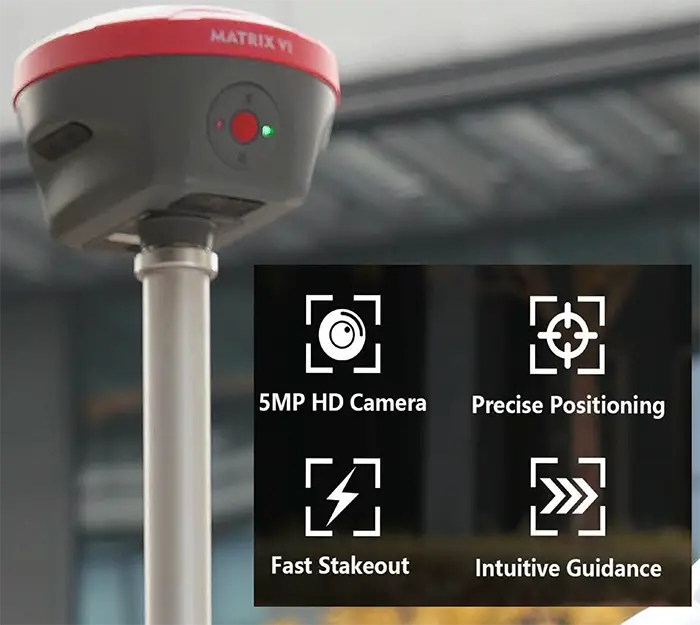 máy GNSS RTK AlphaGEO Matrix VI