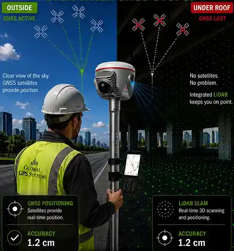 Máy quét 3D laser Slam RTK AlphaGEO Falcon X