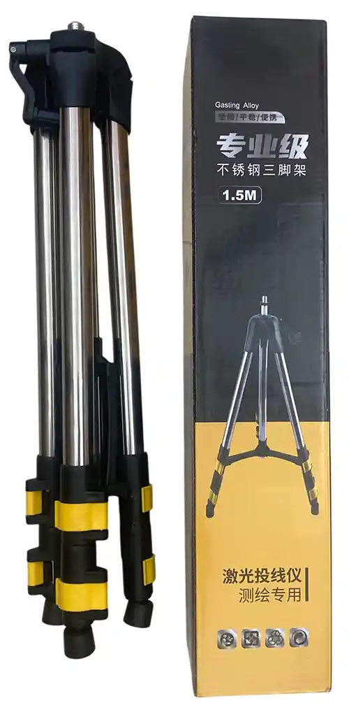 Chân Máy Trắc Địa 1.5m – Phụ Kiện GPS RTK, Máy Toàn Đạc