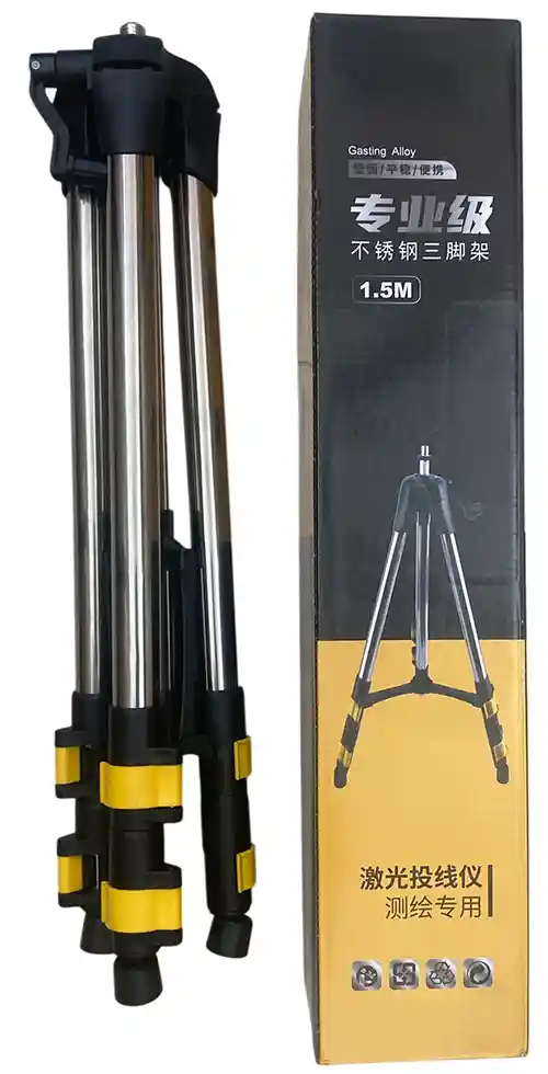 Chân Máy Trắc Địa 1.5m – Phụ Kiện GPS RTK, Máy Toàn Đạc
