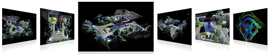 Máy quét laser 3D Slam Lidar Geosun GS-200G