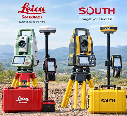 So sánh Leica vs South nên chọn máy trắc địa nào