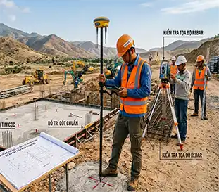 PHÂN PHỐI MÁY GPS RTK MIỀN TRUNG